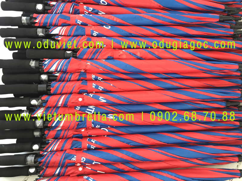 xưởng sản xuất ô dù cầm tay in logo quảng cáo